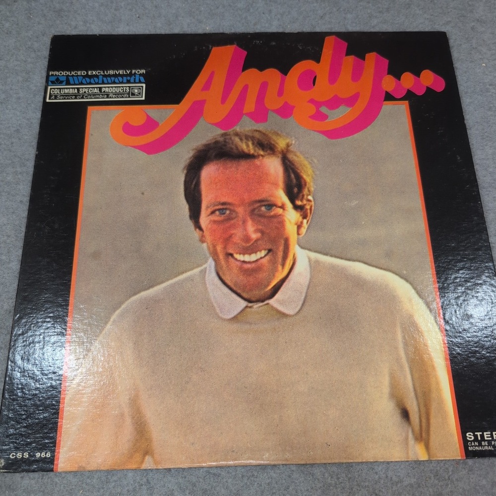 Andy Williams & Company Andy... Limited Edition Vinyl LP Columbia CSS 966 Stereo - Picture 1 of 6